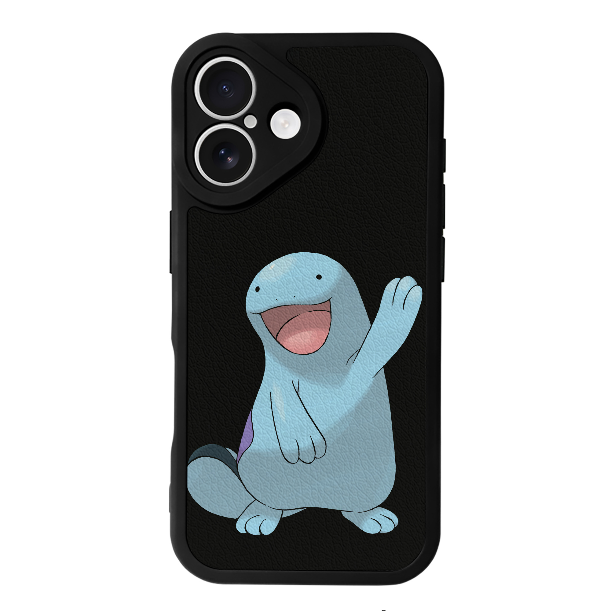 （画像用） ポケットモンスター Pokémon 【iPhone 16シリーズ対応】シリコンスマホケース（レザー調） 材質：シリコン